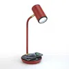 Brightech Ezra Red Table Lamp In Brown