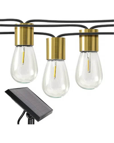 BRIGHTECH BRIGHTECH GLOW 28' 12 BULB LED SOLAR POWERED STRING LIGHTS