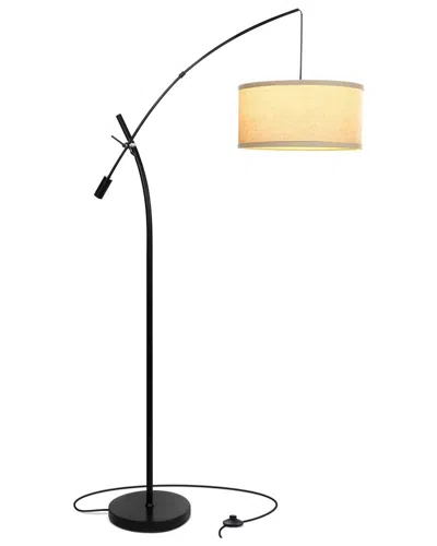BRIGHTECH BRIGHTECH GRAYSON BLACK LED FLOOR LAMP