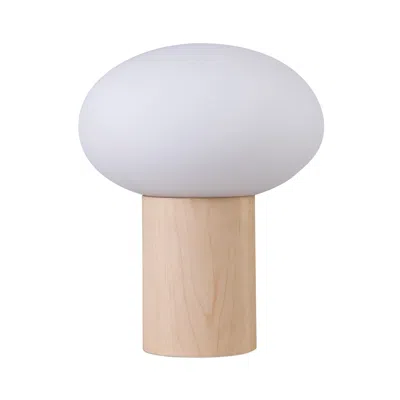 Brightech Ivy Desk Lamp - Wood In Neutral