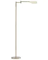 Brightech Leaf Brass Led Floor Lamp In Brass