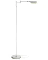 Brightech Leaf Silver Led Floor Lamp In Silver