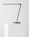 Brightech Libra 39" Dimmable Led Modern Desk Lamp With Usb Port And Adjustable Lamp Head In Black