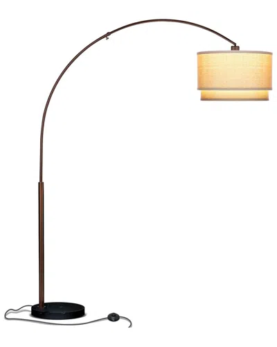 BRIGHTECH BRIGHTECH MASON LED MARBLE ARC FLOOR LAMP