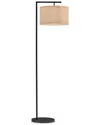 Brightech Montage Black Led Modern Floor Lamp In Black