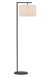 Brightech Montage Modern 60' Led Smart Home Compatible Floor Lamp In Black