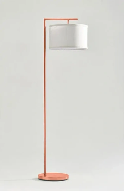 Brightech Montage Modern 60" Standing Led Floor Lamp With Fabric Drum Shade, Bulb Included