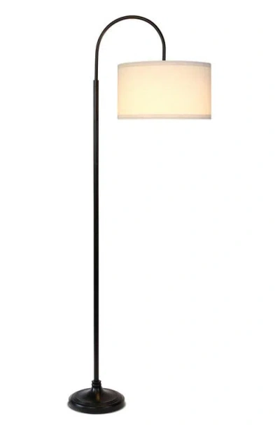 Brightech Nora 68" Height-adjustable Black Led Arc Floor Lamp
