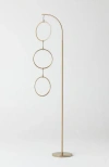 Brightech Nova 74" Novelty Halo Integrated Led Floor Lamp With 3-way Dimming
