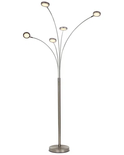 BRIGHTECH BRIGHTECH ORION NICKEL LED FLOOR LAMP
