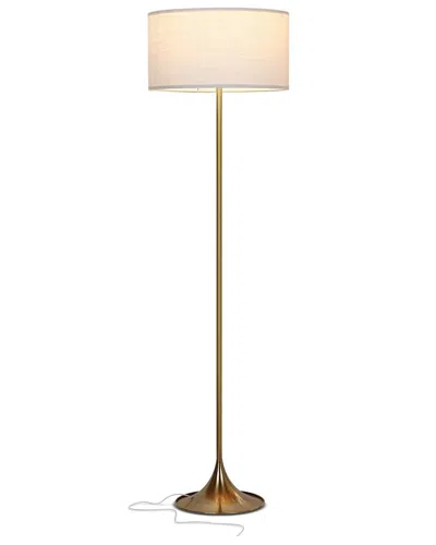 BRIGHTECH BRIGHTECH QUINN BRASS LED FLOOR LAMP