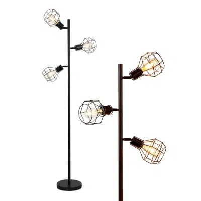 Brightech Robin Led Floor Lamp In Black
