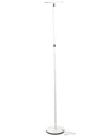 Brightech Sky Flux White Led Torchiere Floor Lamp In White
