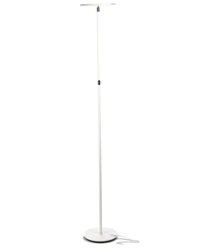 BRIGHTECH BRIGHTECH SKY FLUX WHITE LED TORCHIERE FLOOR LAMP
