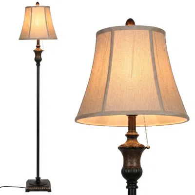 Brightech Sophia Led Floor Lamp In Black
