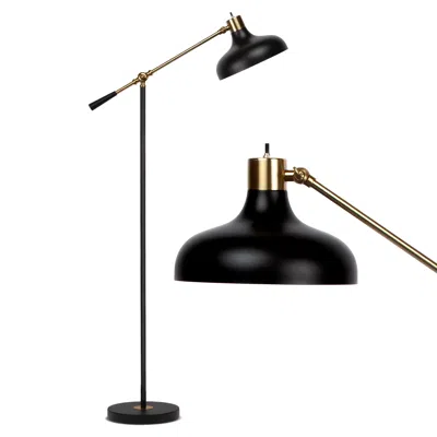 Brightech Wyatt Led Floor Lamp In Black