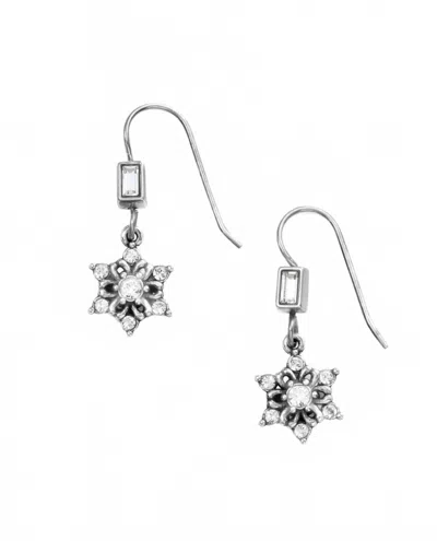 Brighton Arctica Earrings In Silver In Metallic