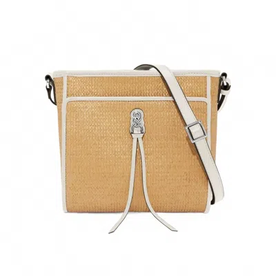 Brighton Astrid Straw Organizer Bag In Natural-white In Multi