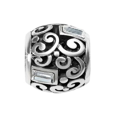 Brighton Baroness Round Bead In Silver In Pattern