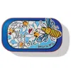 Brighton Bee Happy Mini Box In Blue In Blue
