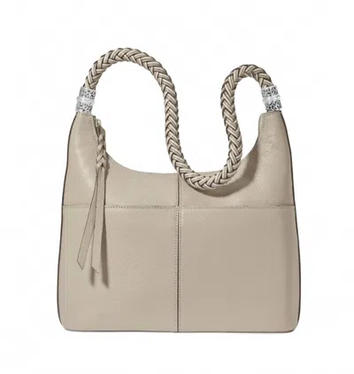 Brighton Bellaire Hobo Bag In Beechwood In Sand