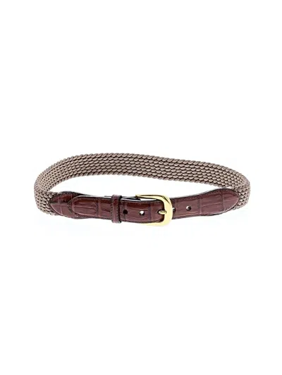 Pre-owned Brighton Belt In Brown