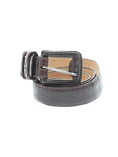 Pre-owned Brighton Belt In Brown