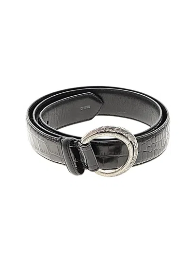 Pre-owned Brighton Belt In Gray