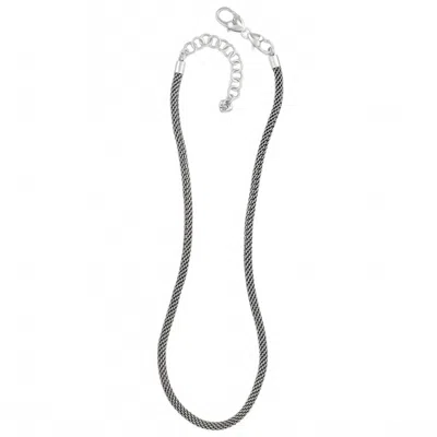 Brighton Beverly Glam Short Necklace In Silver