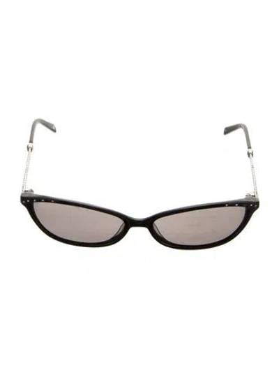 Pre-owned Brighton Cat-eye Tinted Sunglasses In Black