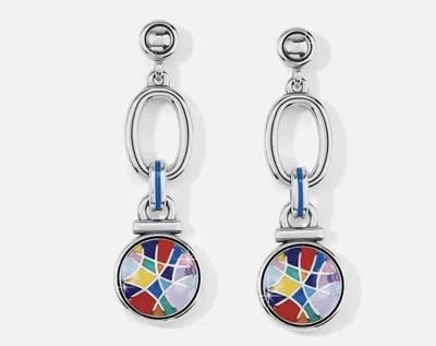 Brighton Colormix Post Drop Earrings In Multi