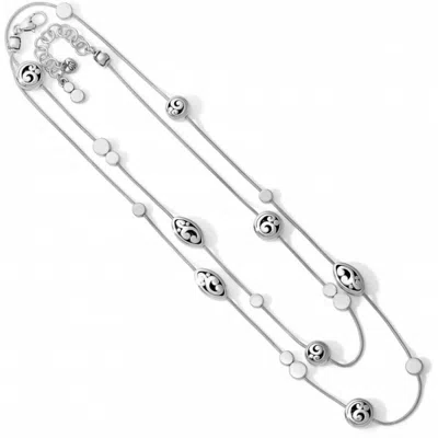 Brighton Contempo Long Necklace In Silver