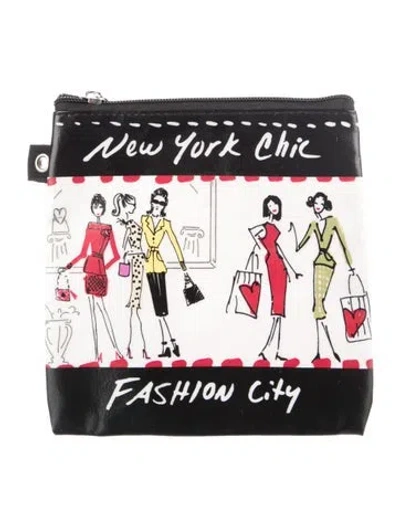 Pre-owned Brighton Cosmetic Bag In Black