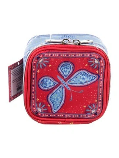 Pre-owned Brighton Cosmetic Case W/tags W/tags In Red