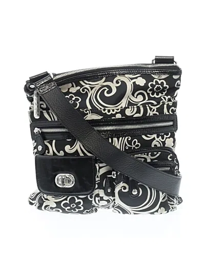 Pre-owned Brighton Crossbody Bag In Black