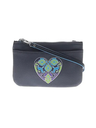 Pre-owned Brighton Crossbody Bag In Blue