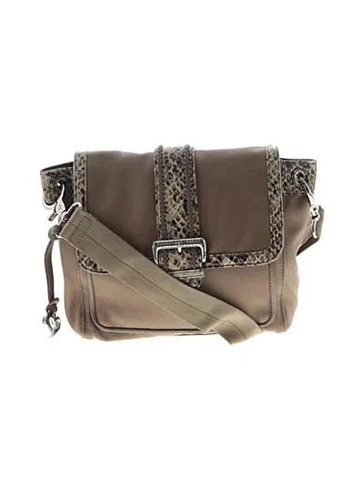 Pre-owned Brighton Crossbody Bag In Brown