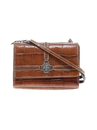 Pre-owned Brighton Crossbody Bag In Brown