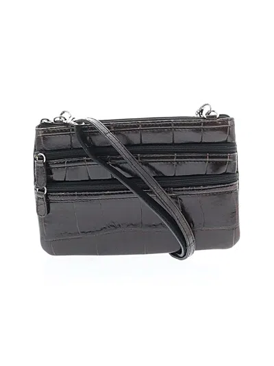 Pre-owned Brighton Crossbody Bag In Brown