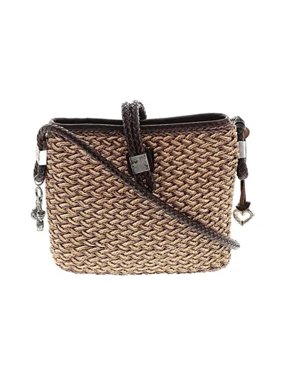 Pre-owned Brighton Crossbody Bag In Brown