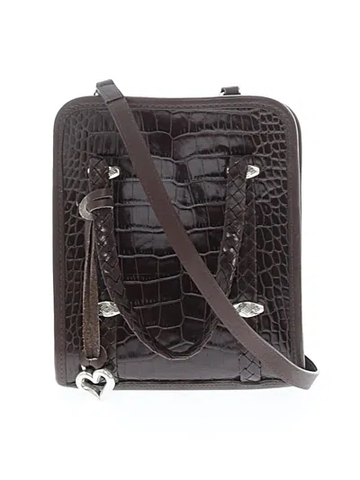 Pre-owned Brighton Crossbody Bag In Brown