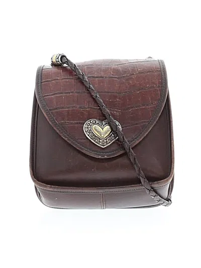 Pre-owned Brighton Crossbody Bag In Brown