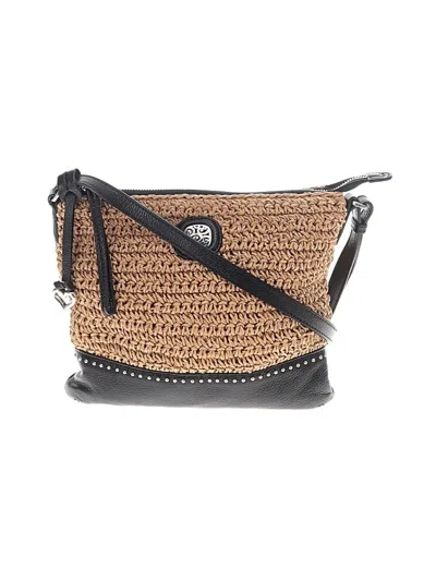 Pre-owned Brighton Crossbody Bag In Tan