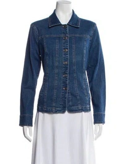 Pre-owned Brighton Denim Jacket In Blue