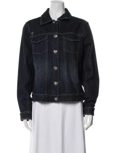 Pre-owned Brighton Denim Jacket In Blue