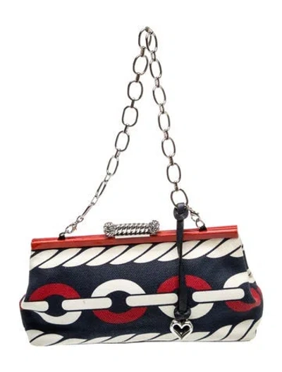 Pre-owned Brighton Evening Bag In Blue