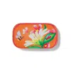 Brighton French Garden Flower Mini Box In Orange In Orange