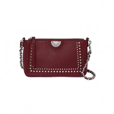 Brighton Glo Mini Bag In Garnet In Burgundy