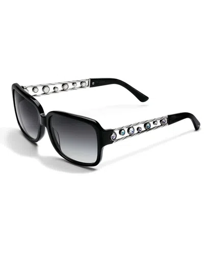 Brighton Halo Sunglasses In Black