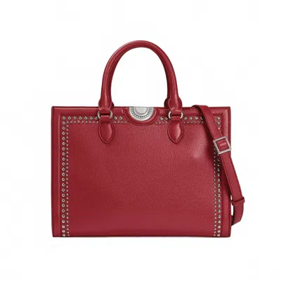 Brighton Jaxon Tote In Lipstick Red